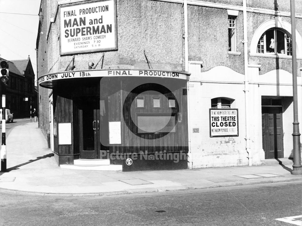 Playhouse, Goldsmith Street, 1963