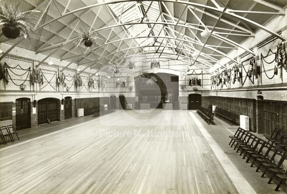 Noel Street Baths, Noel Street, Hyson Green, 1929