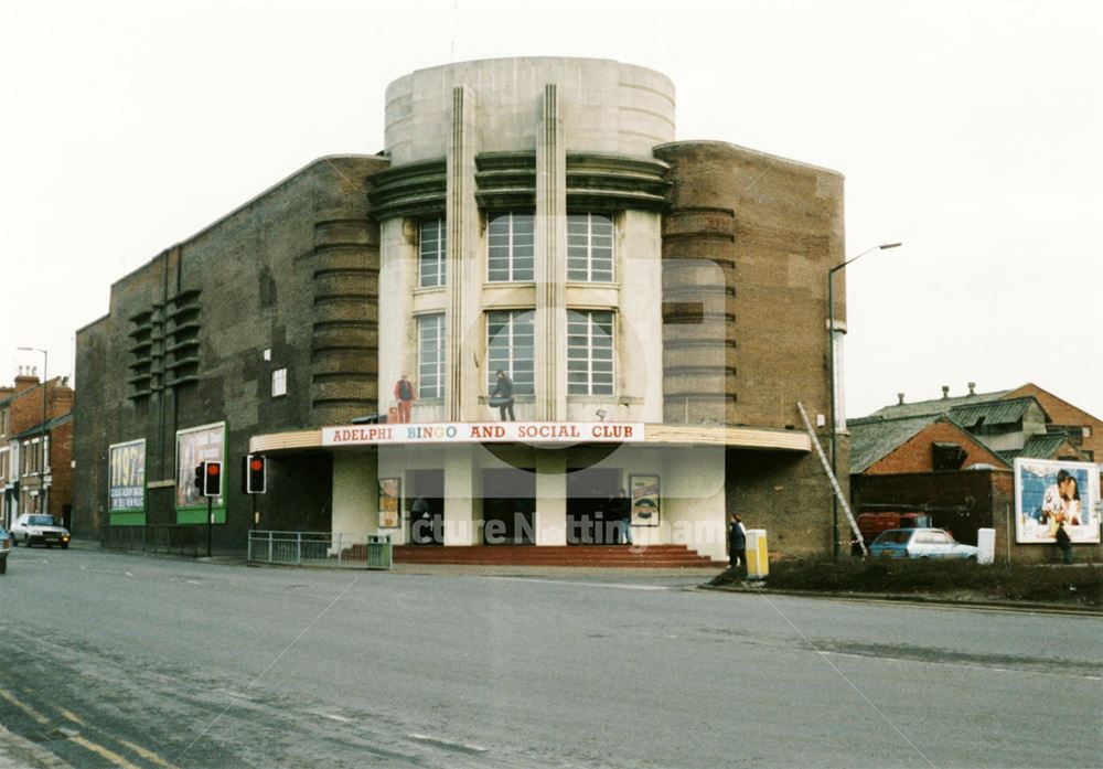 Adelphi Cinema, Hucknall Lane, Bulwell, Nottingham, c 1980s