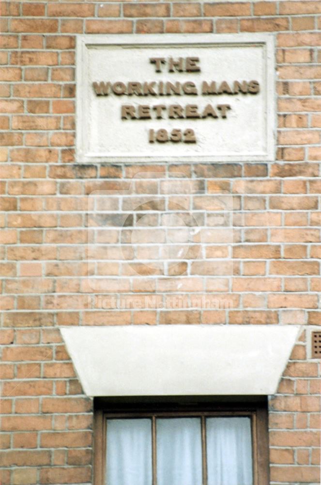 Working Man's Retreat, Plantaganet Street, St Ann's, 1987