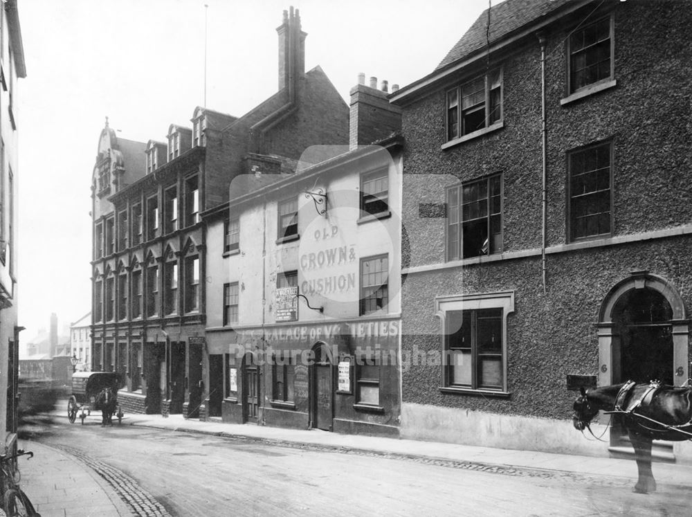 Old Crown and Cushion, Weekday Cross, 1911