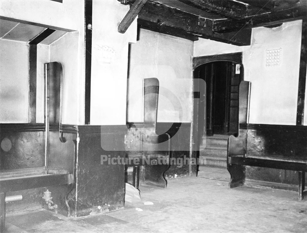 Interior, Harley's Vaults, 4 Pepper Street, 1960