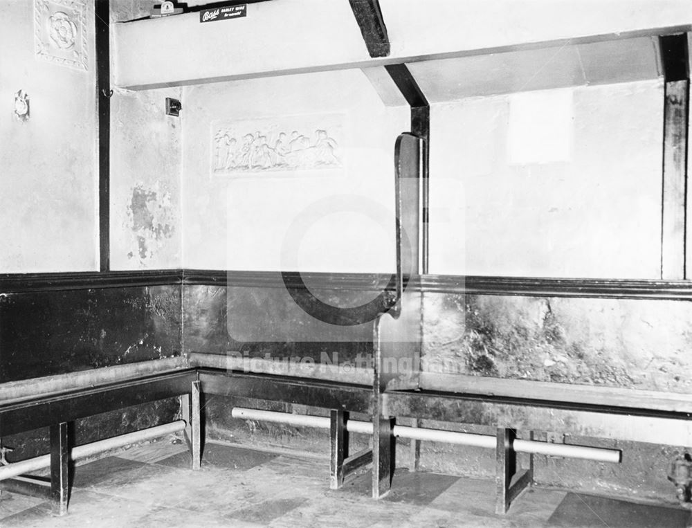 Interior, Harley's Vaults, 4 Pepper Street, 1960