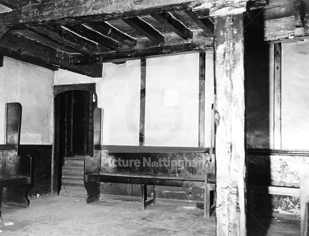 Interior, Harley's Vaults, 4 Pepper Street, 1960