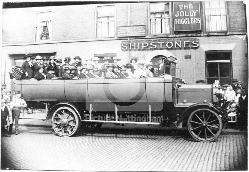 Jolly Higglers, Ilkeston Road, Radford, 1925