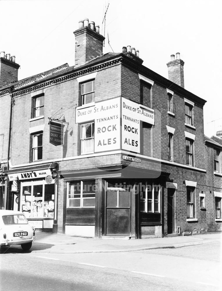 Duke of St Albans, 28 North Sherwood Street, 1963