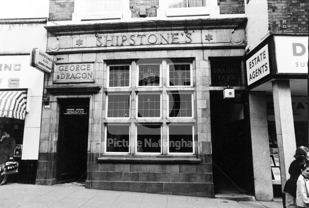 George and Dragon, Long Row West, 1977