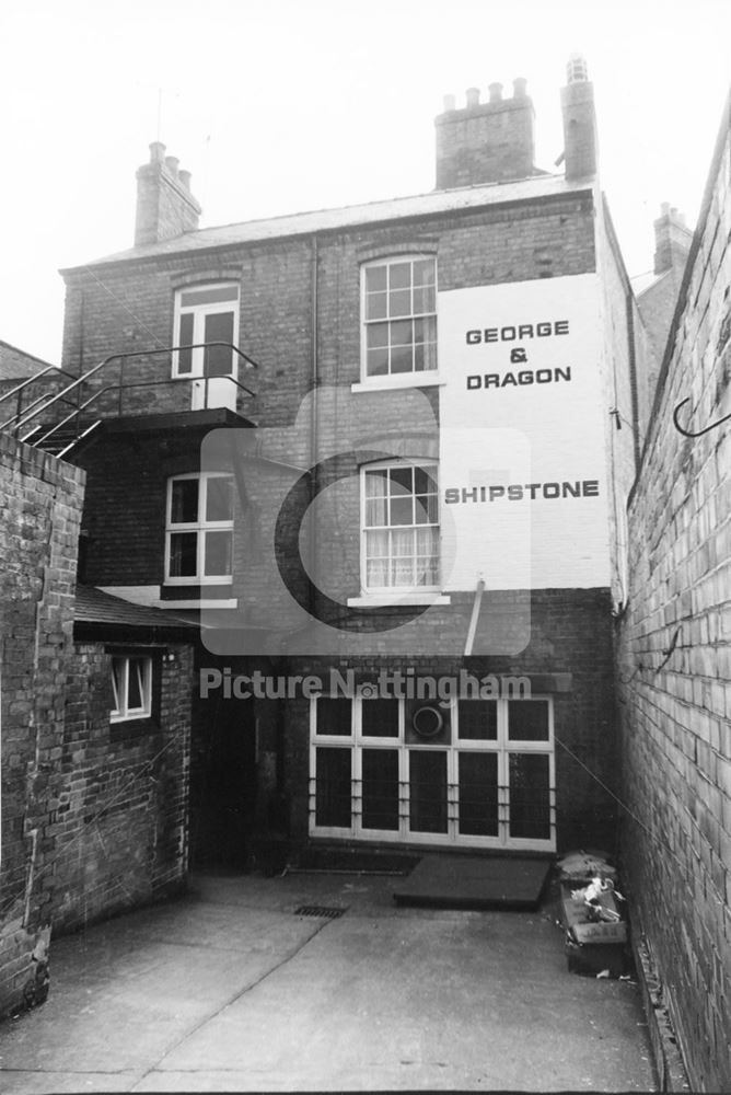 George and Dragon, Long Row West, 1977