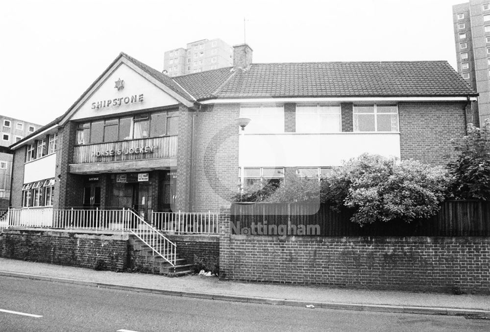 Horse and Jockey, Mill Street, Basford, 1982