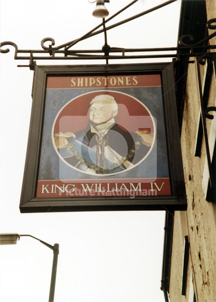 King William IV public house, Manvers Street, Sneinton, 1983