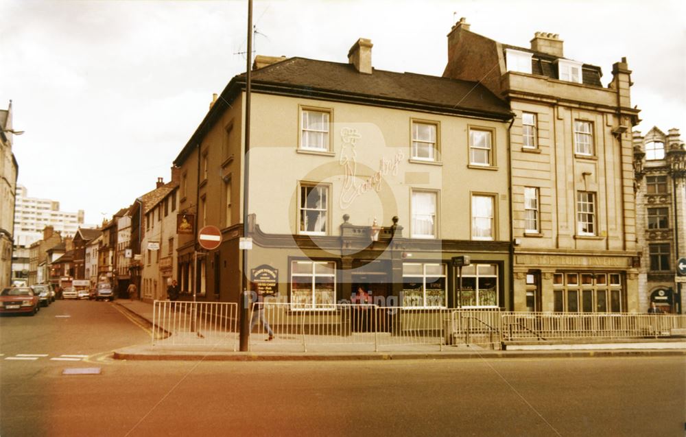 Langtry's public house, South Sherwood Street, 1982