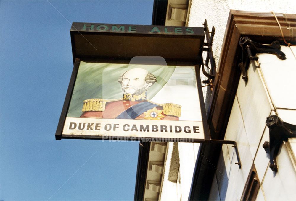 Duke of Cambridge, 548 Woodborough Road, Mapperley Park, 1983