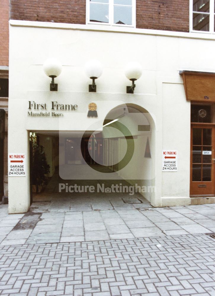 First Frame public house, St James's Street, 1984