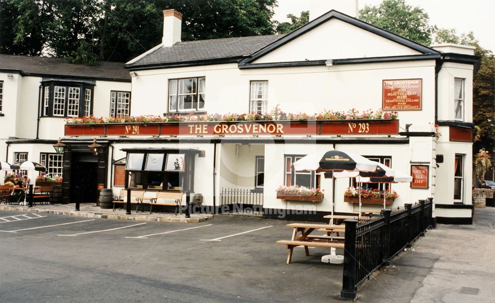 The Grosvenor Public House, Mansfield Road, 1995