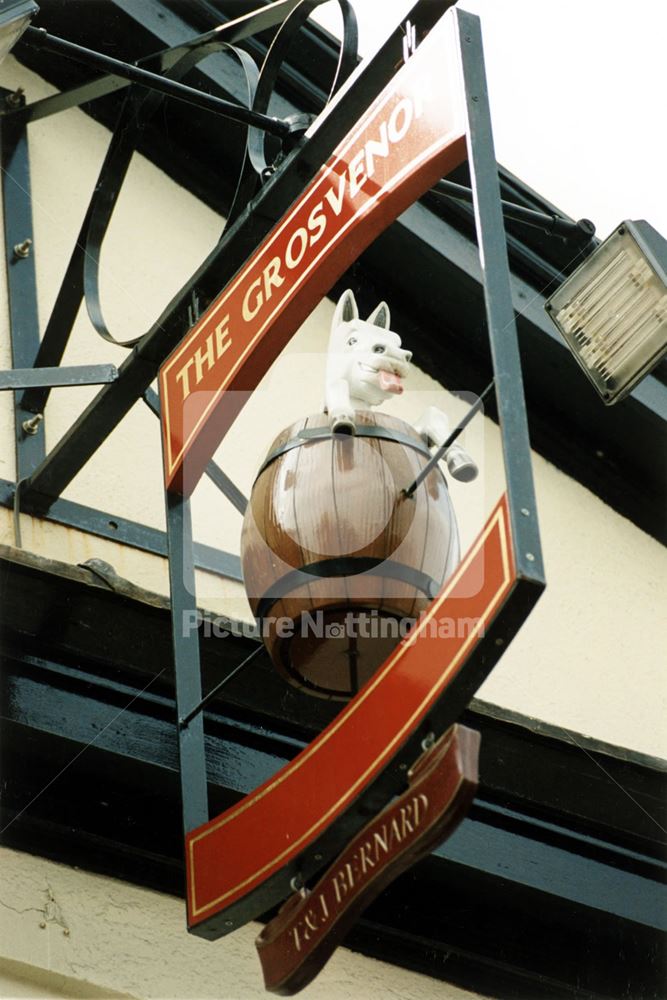 The Grosvenor Public House, Mansfield Road, 1995