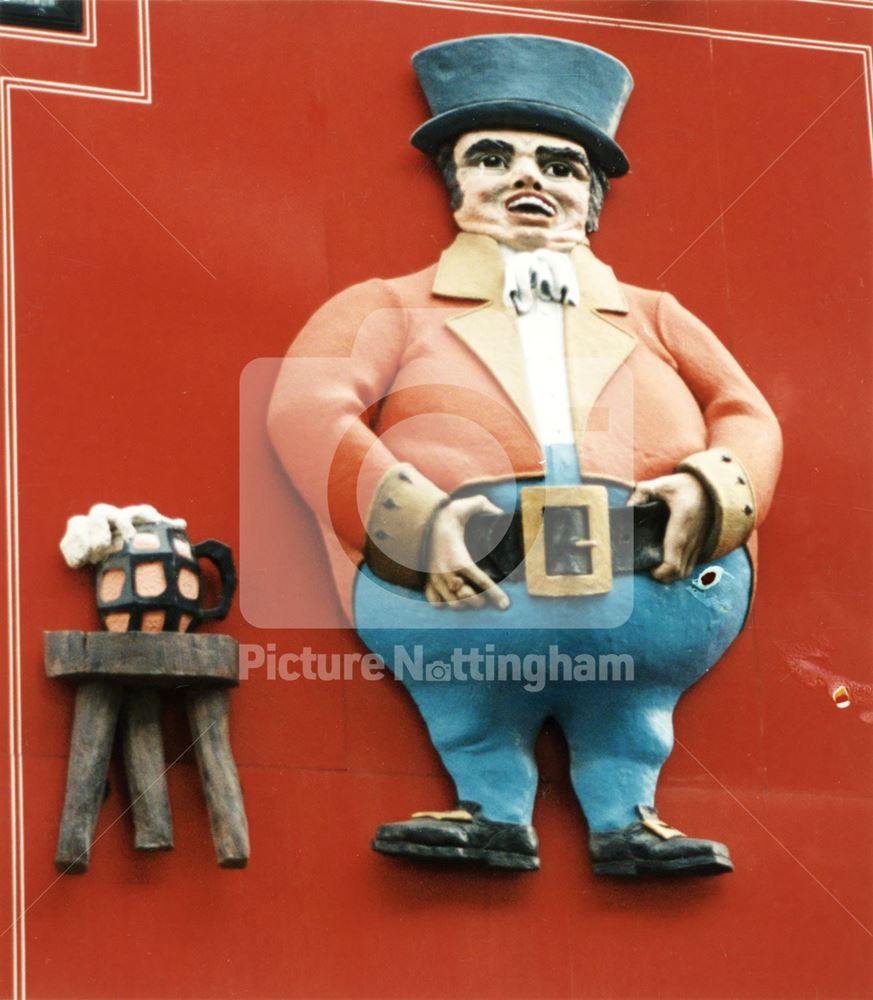 The Hearty Good Fellow Public House, Maid Marian Way, Nottingham, 1995