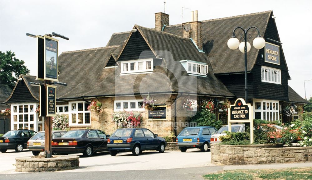 Hemlock Stone, Bramcote Lane, Wollaton, 1995