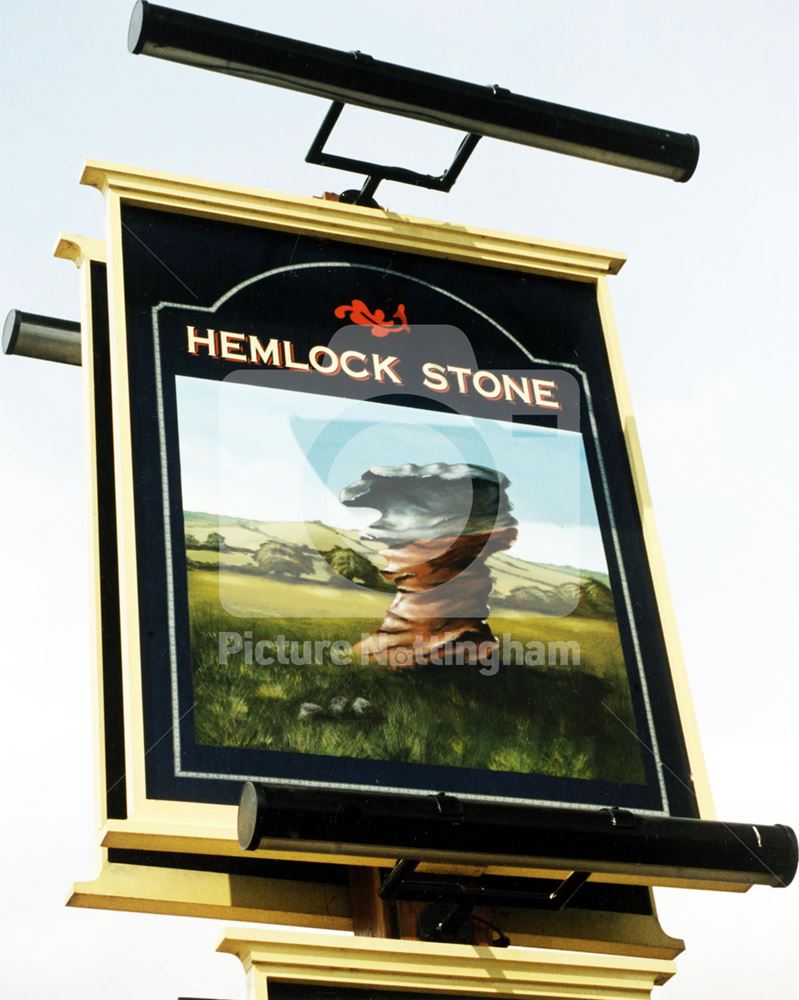 Hemlock Stone, Bramcote Lane, Wollaton, 1995