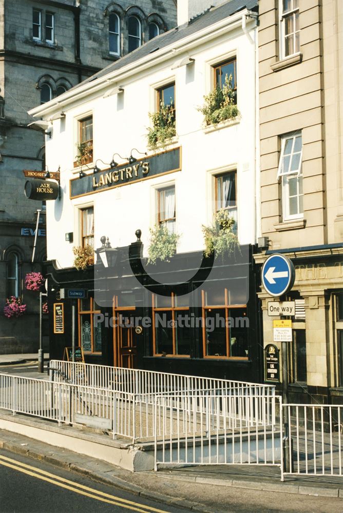 Langtry's public house, South Sherwood Street, 1995