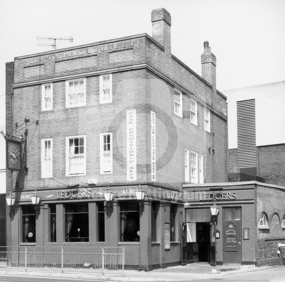 Ledgers public house, Mansfield Road, 1996