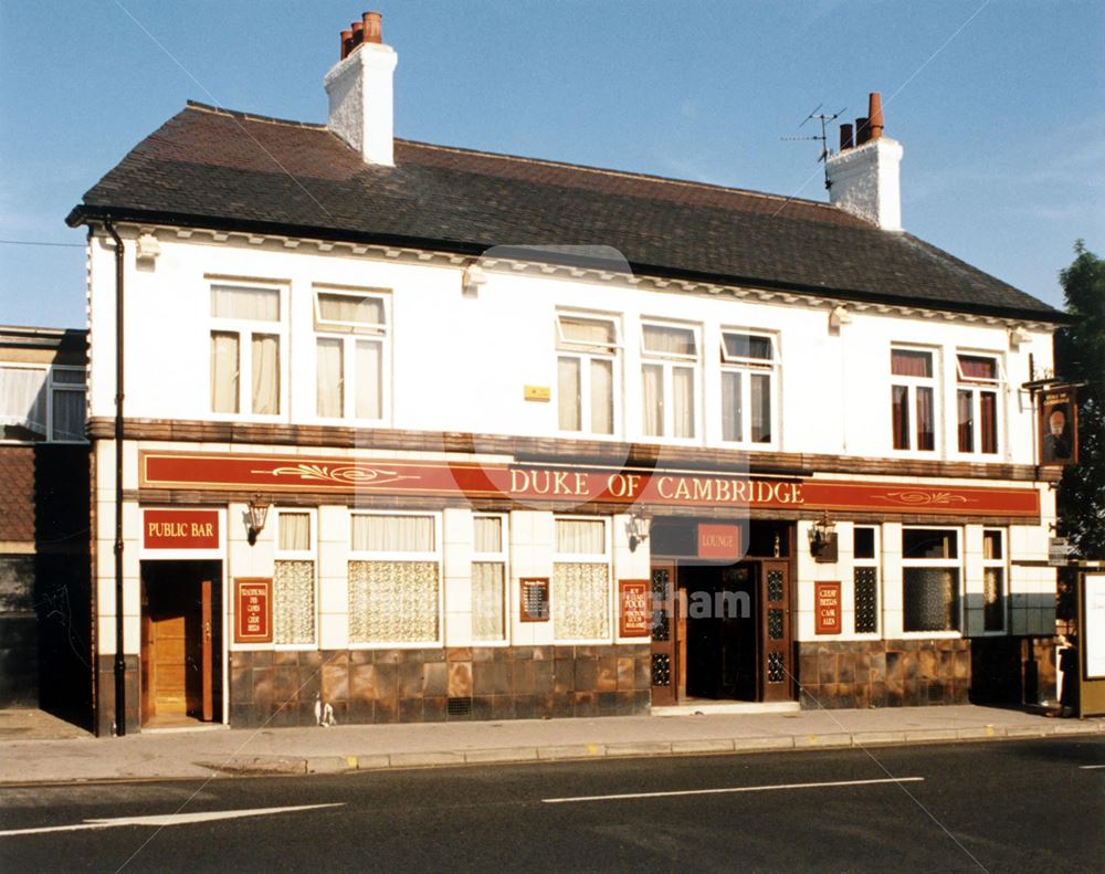 Duke of Cambridge, 548 Woodborough Road, Mapperley , 1995