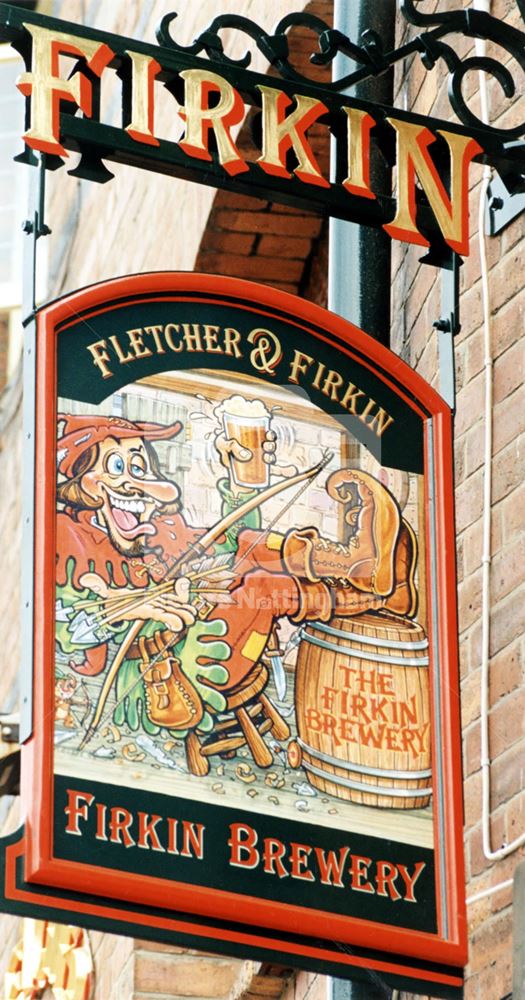 Fletcher and Firkin public house, Castle Road, 1995