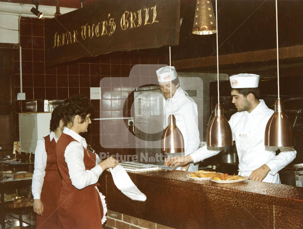 The Flying Horse Hotel, Interior, 'Friar Tuck's Grill'