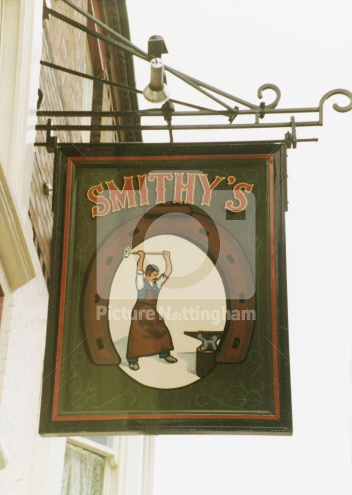 Smithy's Public House - sign