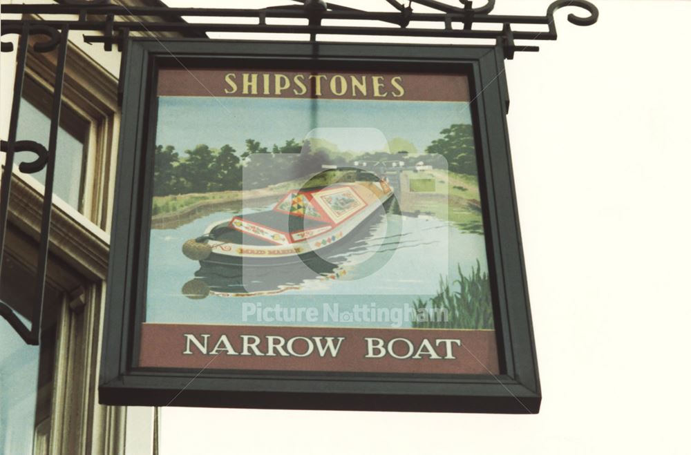 The Narrow Boat public house, Canal Street 1983