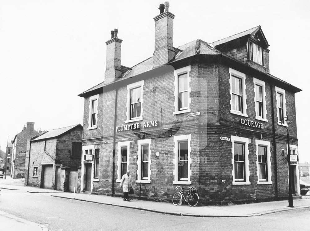 Plumptre Arms, Bunbury Street, Meadows 1975