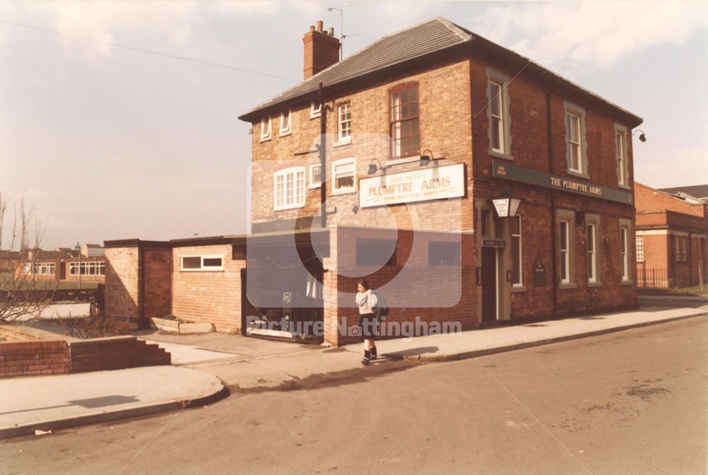 Plumptre Arms, Bunbury Street, Meadows 1986