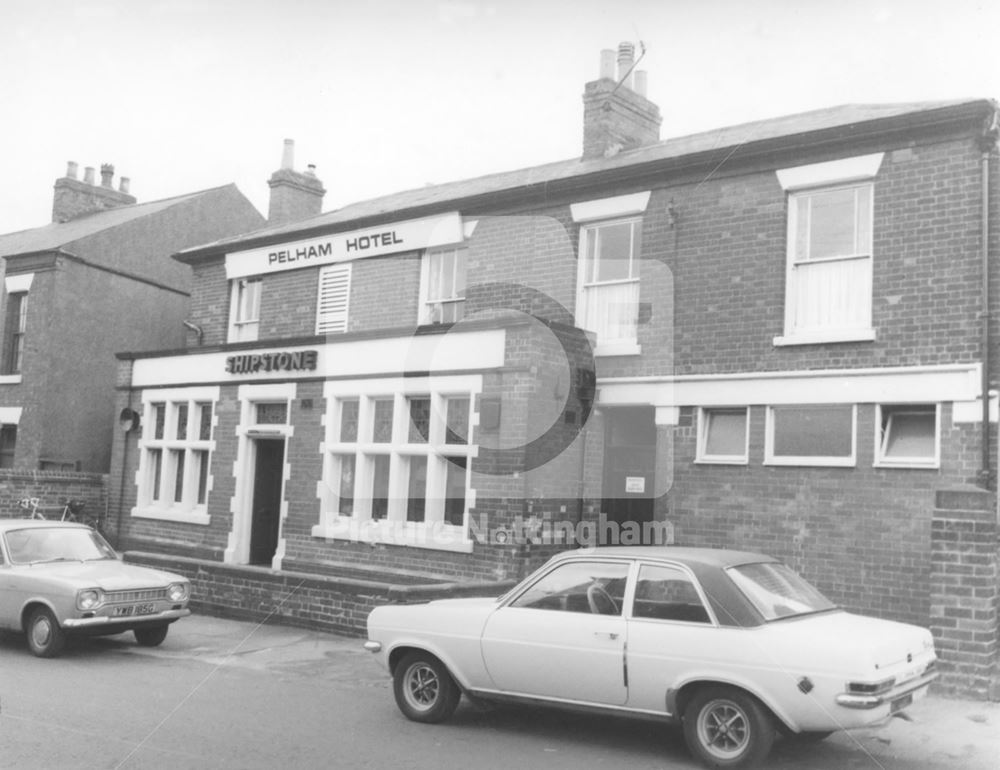 Pelham Hotel, Gawthorne Street, Basford, 1976