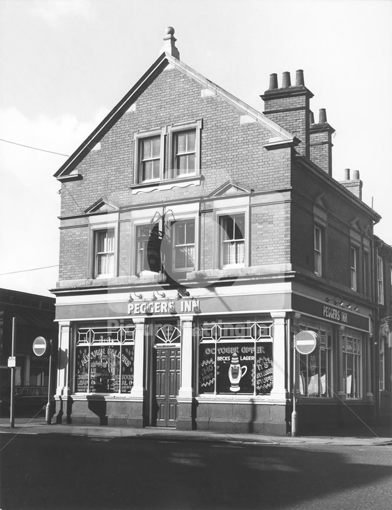 Peggers Inn, Southwell Road, Sneinton, 1988