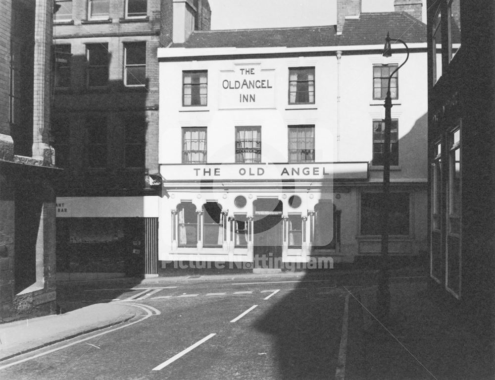 Old Angel, Stoney Street, Lace Market, 1971