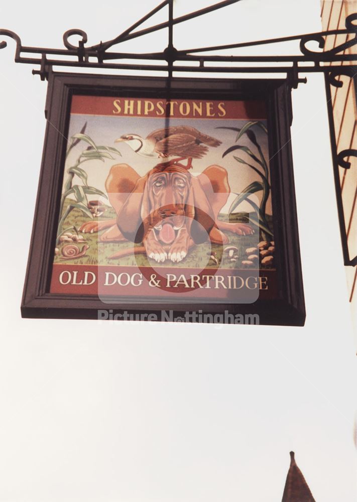 Old Dog and Partridge public house, Parliament Street (Lower), 1983