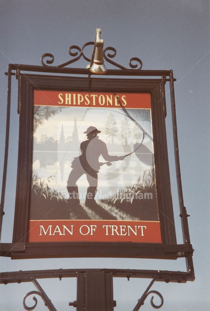 Man of Trent, Clifton Lane, Clifton, 1983