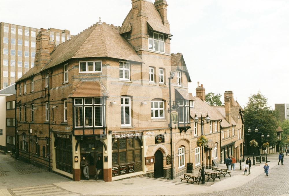 The Old Castle Inn Public House, Castle Road, Nottingham, 1990