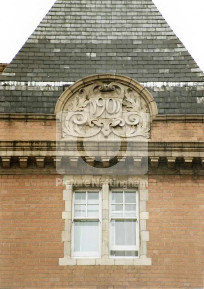 Victoria Station Hotel - datestone