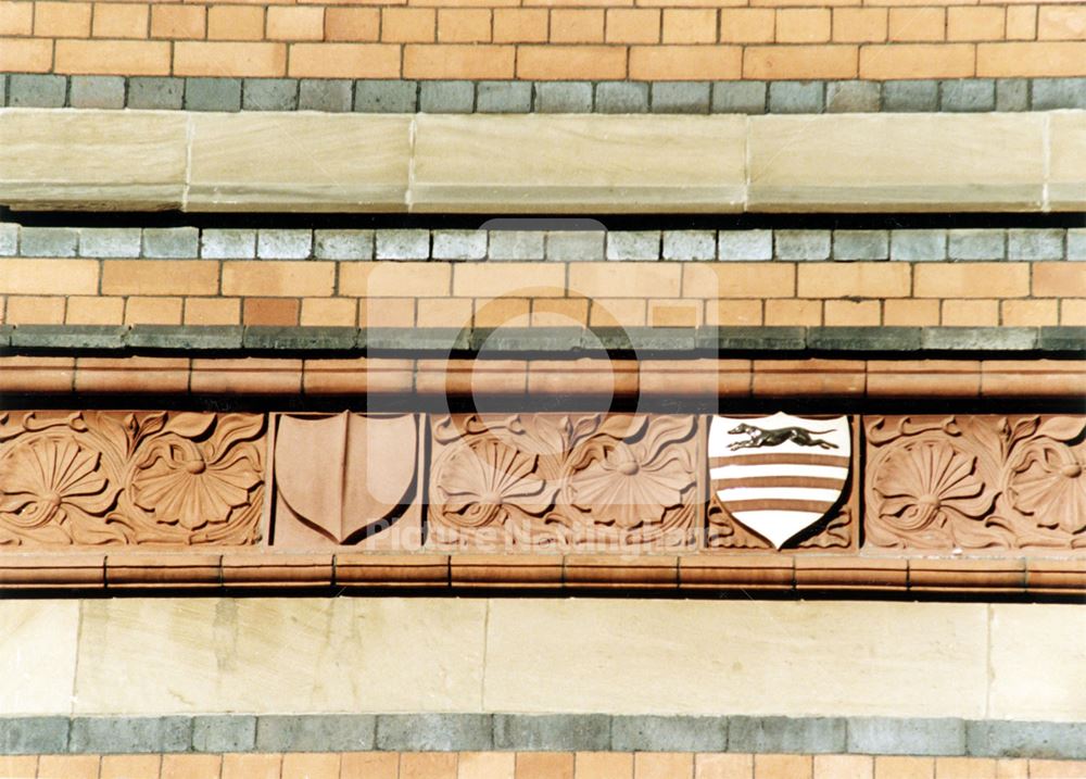 Queens Chambers - detail on Queen Street