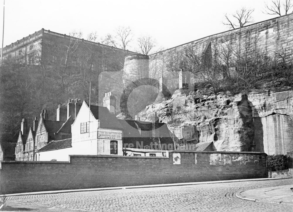 Ye Olde Trip to Jerusalem Public House and Nottingham Castle