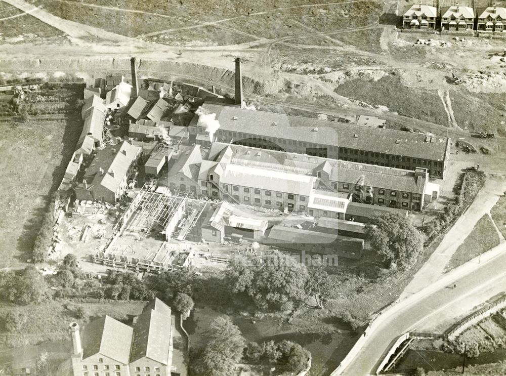 Lindley and Lindley, Lace bleachers and dyers factory, Bobbers Mill