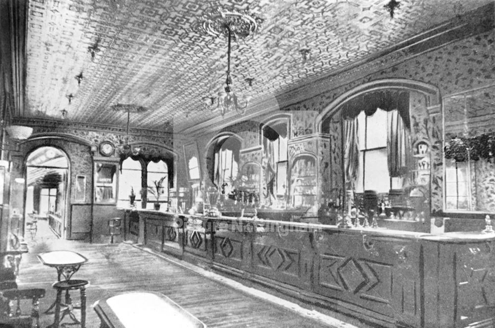 The Talbot Inn - interior, The Top Bar