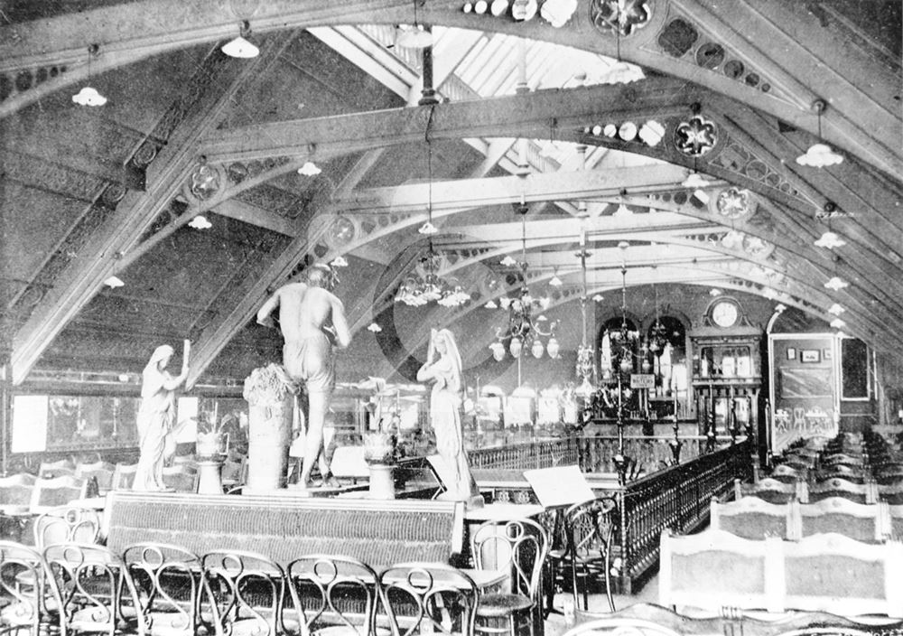 The Talbot - interior, The upstairs balcony