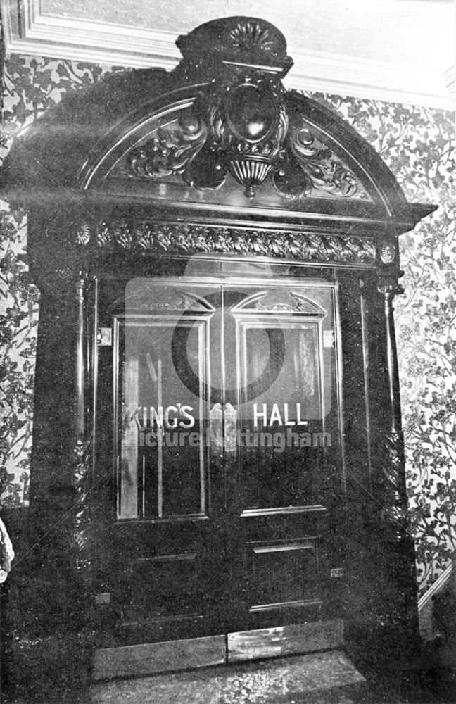 The Talbot - interior, King's Hall Doorway