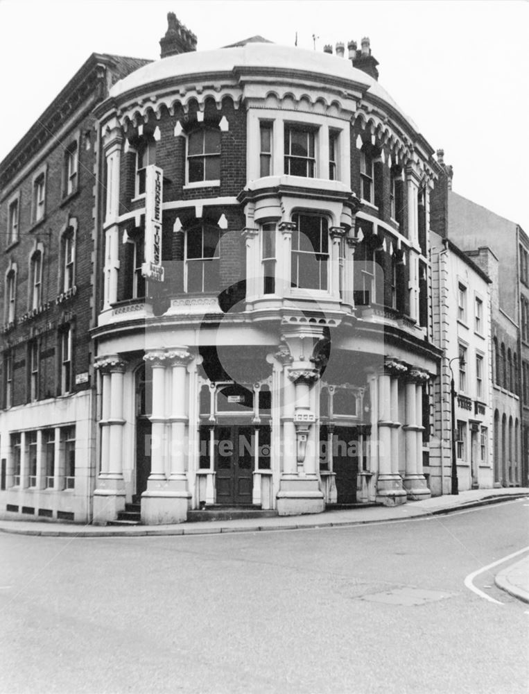 The Three Tuns, Lace Market, 1971