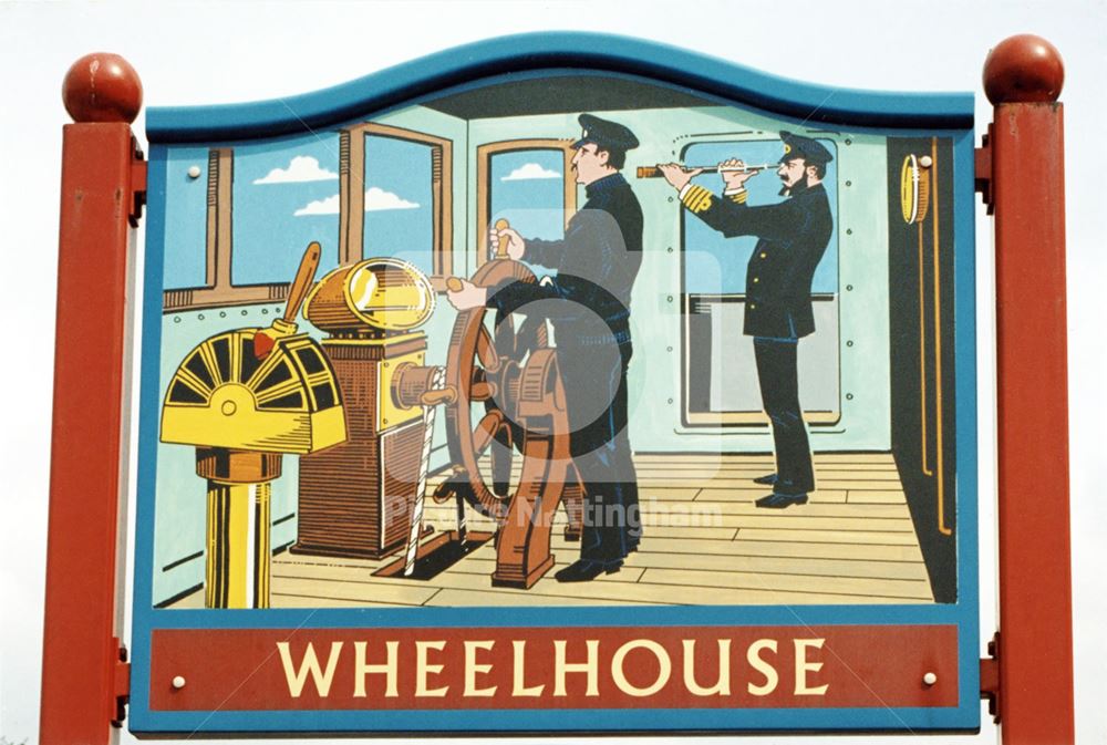 The Wheelhouse Public House - sign