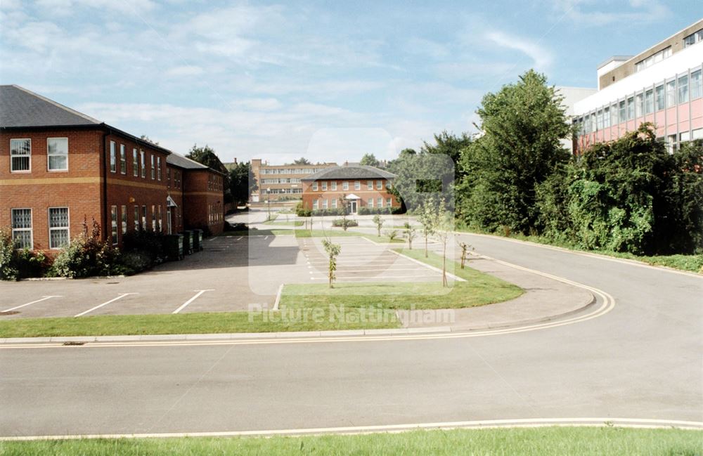 Clarendon Park, looking North towards Clumber Avenue