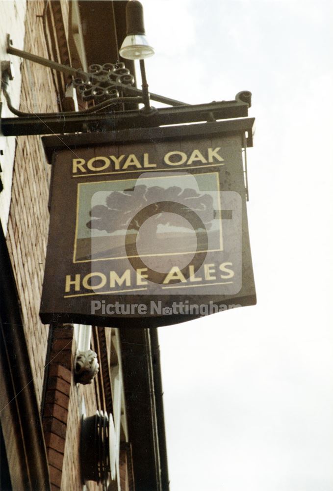 The Royal Oak Public House - sign