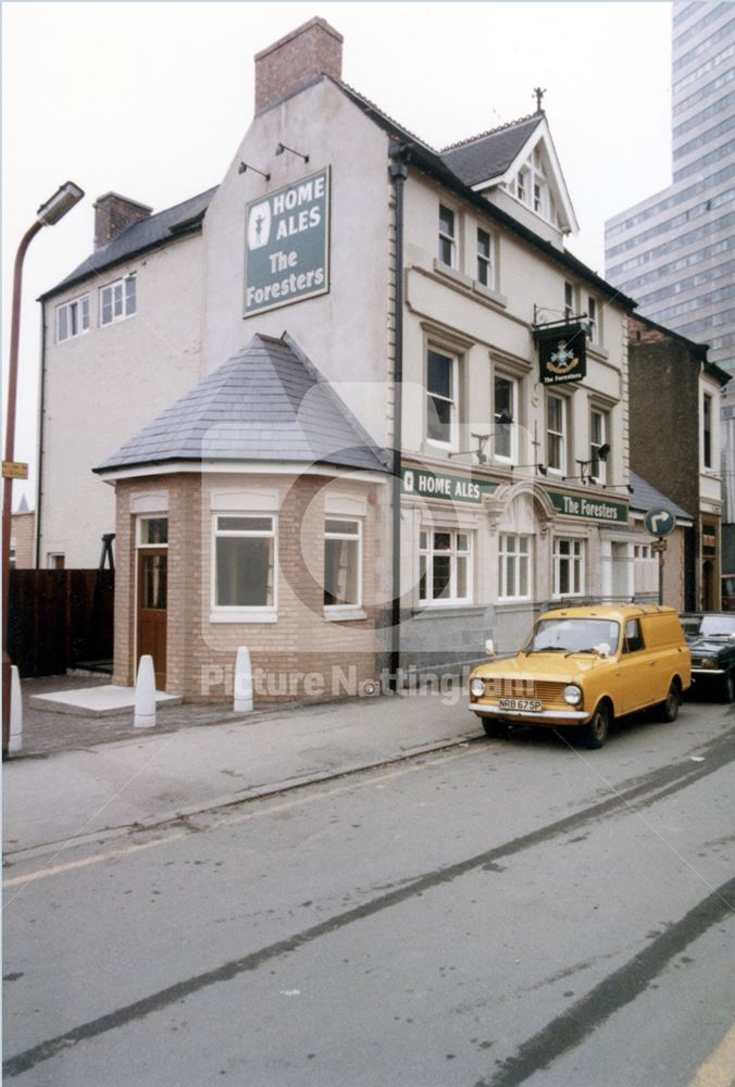 The Foresters Public House looking South West