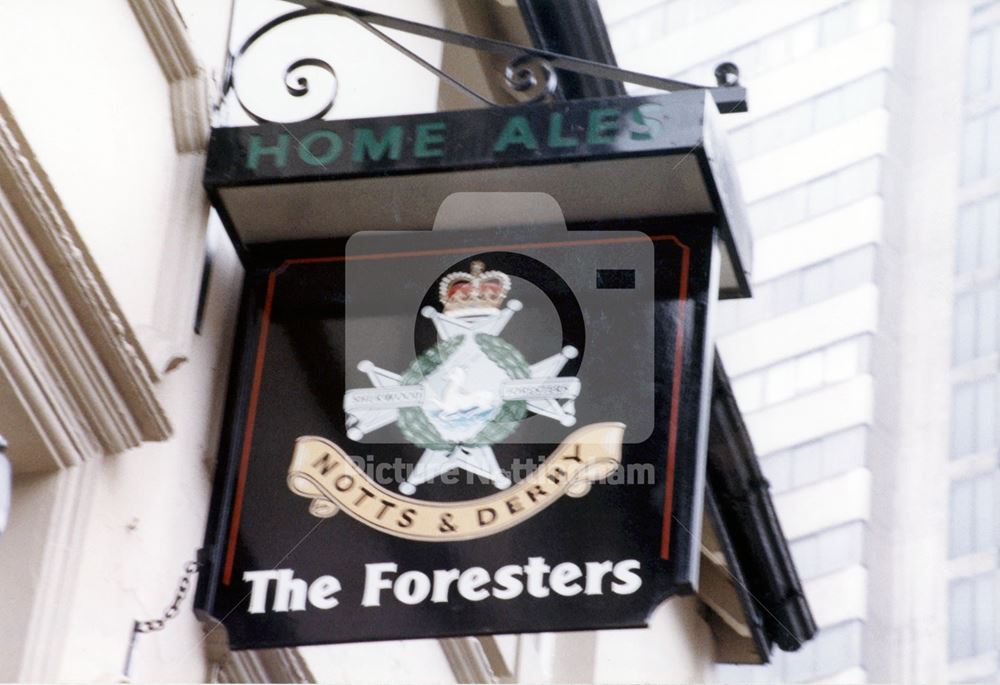 The Foresters Public House - sign